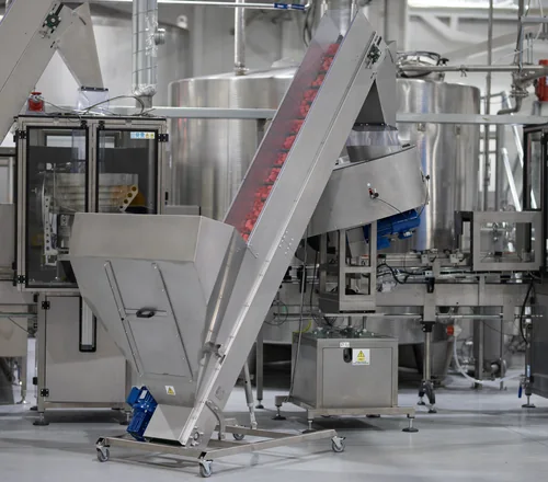Production line used in manufacturing processes